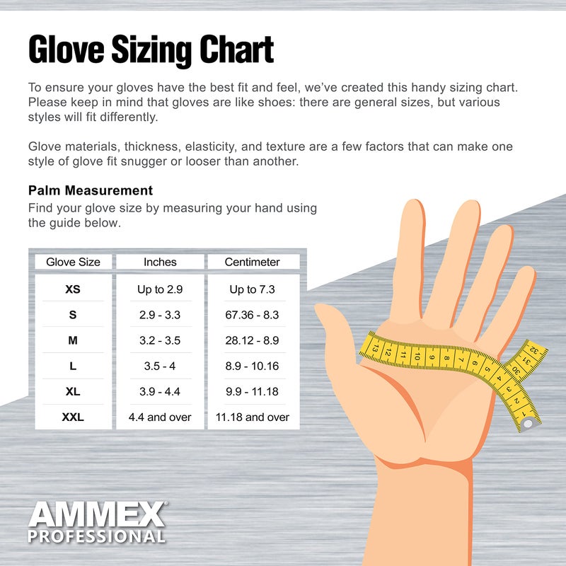 AMMEX Black Nitrile Exam Gloves, Box of 100, 3 Mil, Size Large, Latex Free, Powder Free, Textured, Disposable, Non-Sterile, Food Safe, ABNPF46100BX - Image 5